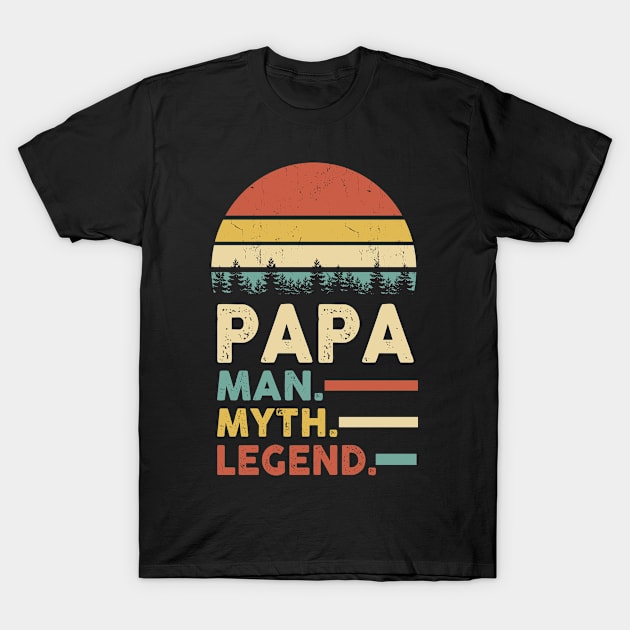 Papa T-Shirt by Polahcrea